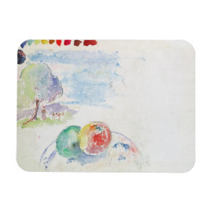 Paul Gauguin Studie van vruchten en landschap, 1 Magneet