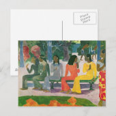 Paul Gauguin | Ta Matete Briefkaart (Voorkant / Achterkant)