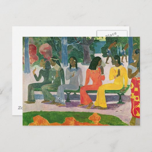 Paul Gauguin | Ta Matete Briefkaart (Voorkant / Achterkant)