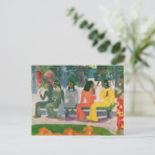 Paul Gauguin | Ta Matete Briefkaart (Staand voorkant)