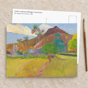 Paul Gauguin - Tahitiaans Landschap Briefkaart