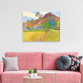 Paul Gauguin - Tahitiaans Landschap Canvas Afdruk (Insitu (Woonkamer))