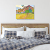 Paul Gauguin - Tahitiaans Landschap Canvas Afdruk (Insitu (Slaapkamer))