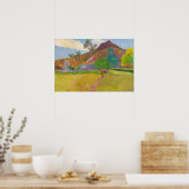 Paul Gauguin - Tahitiaans Landschap Poster (Keuken)