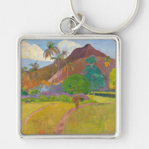Paul Gauguin - Tahitiaans Landschap Sleutelhanger