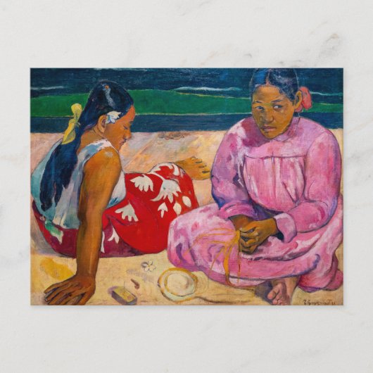 Paul Gauguin - Tahitiaanse vrouwen op het strand Briefkaart (Voorkant)