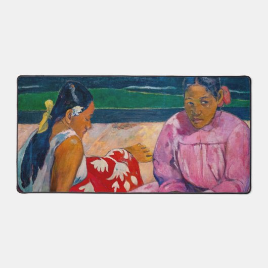 Paul Gauguin - Tahitiaanse vrouwen op het strand Bureaumat (Voorkant)