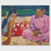 Paul Gauguin - Tahitiaanse vrouwen op het strand Cadeaupapier (Vlak)