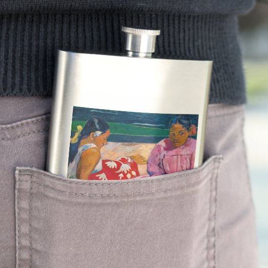 Paul Gauguin - Tahitiaanse vrouwen op het strand Flacon (Voorbeeld)