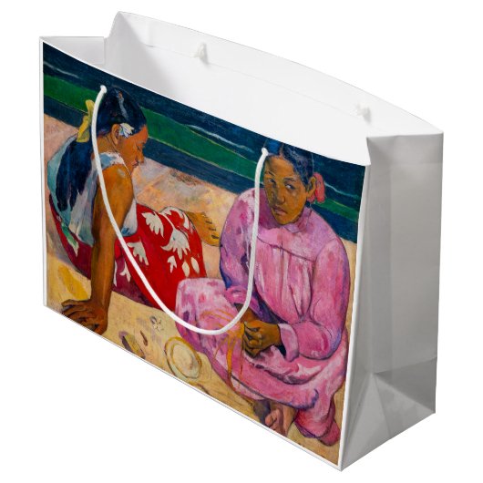 Paul Gauguin - Tahitiaanse vrouwen op het strand Groot Cadeauzakje (Achterkant Gekanteld)