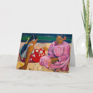 Paul Gauguin - Tahitiaanse vrouwen op het strand Kaart