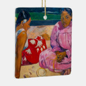 Paul Gauguin - Tahitiaanse vrouwen op het strand Keramisch Ornament (Rechts)
