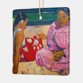 Paul Gauguin - Tahitiaanse vrouwen op het strand Keramisch Ornament (Links)