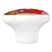 Paul Gauguin - Tahitiaanse vrouwen op het strand Keramische Knop (Zijkant)