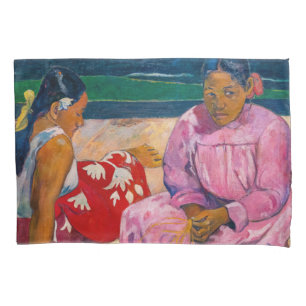 Paul Gauguin - Tahitiaanse vrouwen op het strand Kussensloop