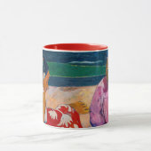 Paul Gauguin - Tahitiaanse vrouwen op het strand Mok (Midden)