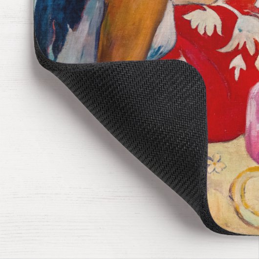 Paul Gauguin - Tahitiaanse vrouwen op het strand Muismat (Hoek)