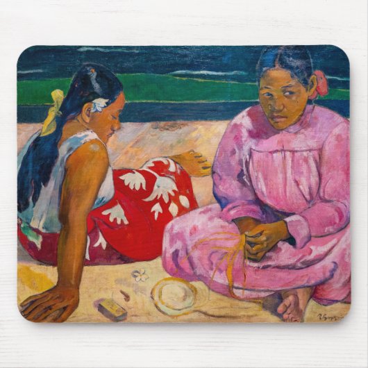 Paul Gauguin - Tahitiaanse vrouwen op het strand Muismat (Voorkant)