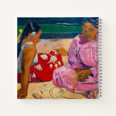 Paul Gauguin - Tahitiaanse vrouwen op het strand Notitieboek (Achterkant)