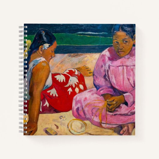 Paul Gauguin - Tahitiaanse vrouwen op het strand Notitieboek (Voorkant)