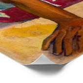 Paul Gauguin - Tahitiaanse vrouwen op het strand Poster (Hoek)