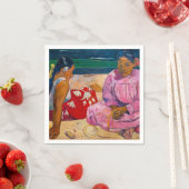 Paul Gauguin - Tahitiaanse vrouwen op het strand Servet (Insitu)