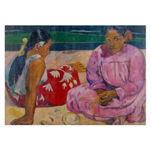 Paul Gauguin - Tahitiaanse vrouwen op het strand Snijplank (Voorkant)
