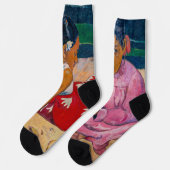 Paul Gauguin - Tahitiaanse vrouwen op het strand Sokken (Links)