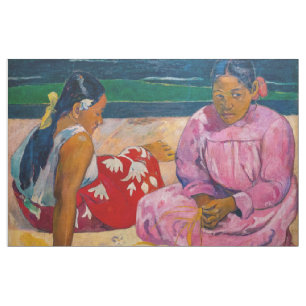 Paul Gauguin - Tahitiaanse vrouwen op het strand Stof