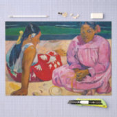 Paul Gauguin - Tahitiaanse vrouwen op het strand Tissuepapier (Craft)