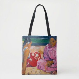 Paul Gauguin - Tahitiaanse vrouwen op het strand Tote Bag