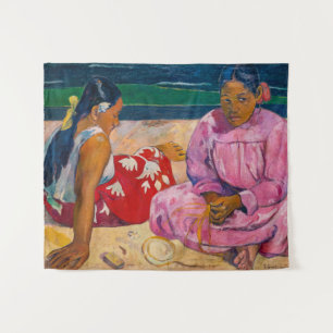 Paul Gauguin - Tahitiaanse vrouwen op het strand Wandkleed