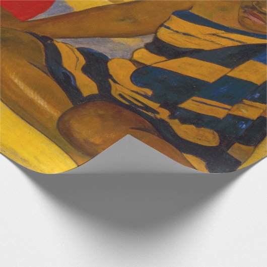 Paul Gauguin - Tahitiaanse vrouwen / Parau API Cadeaupapier (Hoek)