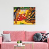 Paul Gauguin - Tahitiaanse Vrouwen / Parau Api Canvas Afdruk (Insitu (Woonkamer))