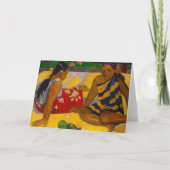 Paul Gauguin - Tahitiaanse vrouwen / Parau API Kaart (Voorkant)