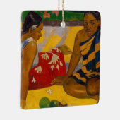 Paul Gauguin - Tahitiaanse vrouwen / Parau API Keramisch Ornament (Rechts)