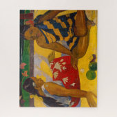 Paul Gauguin - Tahitiaanse vrouwen / Parau API Legpuzzel (Verticaal)