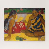Paul Gauguin - Tahitiaanse vrouwen / Parau API Legpuzzel (Horizontaal)