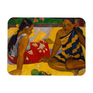Paul Gauguin - Tahitiaanse vrouwen / Parau API Magneet