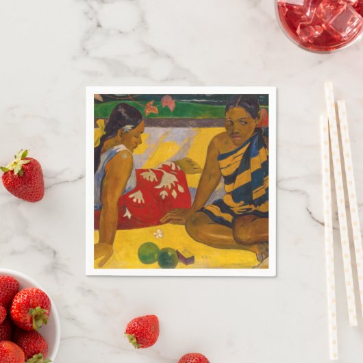 Paul Gauguin - Tahitiaanse vrouwen / Parau API Servet (Insitu)