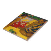 Paul Gauguin - Tahitiaanse vrouwen / Parau API Tegeltje (Zijkant)