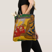 Paul Gauguin - Tahitiaanse vrouwen / Parau API Tote Bag (Dichtbij)