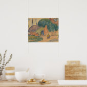 Paul Gauguin - Tahitian Hut Poster (Keuken)