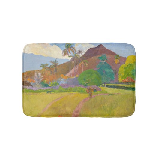 Paul Gauguin - Tahitian Landscape Badmat (Voorkant)