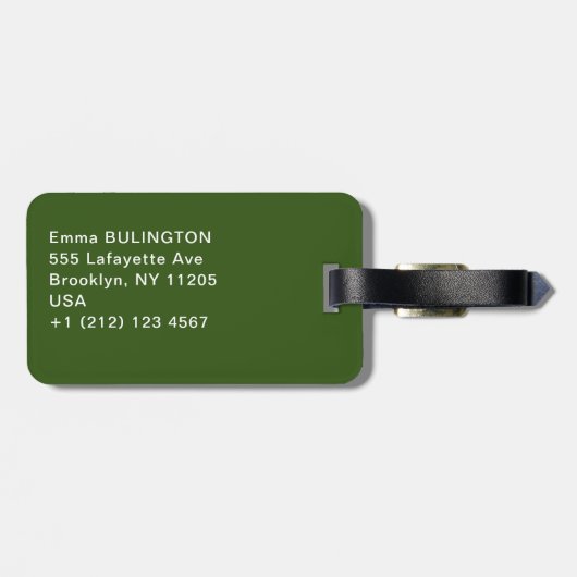 Paul Gauguin - Tahitian Landscape Bagagelabel (Achterkant horizontaal)