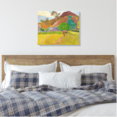 Paul Gauguin - Tahitian Landscape Canvas Afdruk (Insitu (Slaapkamer))