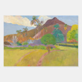 Paul Gauguin - Tahitian Landscape Inpakpapier Vel (Voorkant 2)
