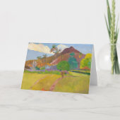 Paul Gauguin - Tahitian Landscape Kaart (Voorkant)
