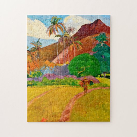 Paul Gauguin - Tahitian Landscape Legpuzzel (Verticaal)