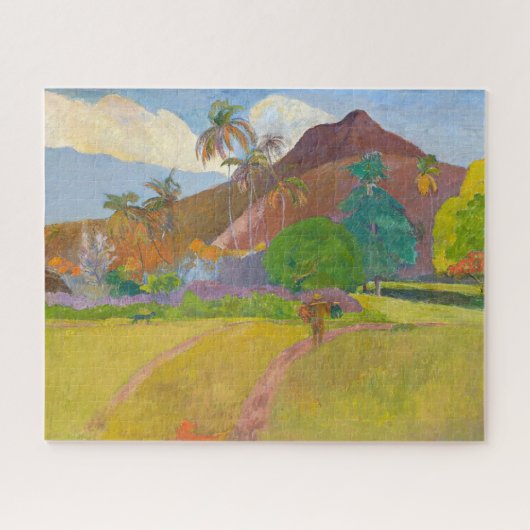 Paul Gauguin - Tahitian Landscape Legpuzzel (Horizontaal)